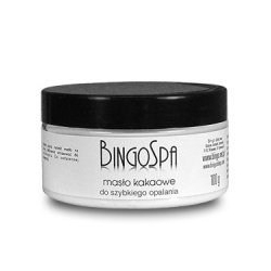 BINGOSPA Masło kakaowe do szybkiego opalania 100g